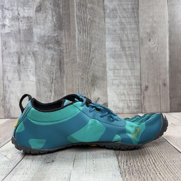 Vibram FiveFingers V-Alpha Women's Size 6.5-7 Hiking Shoes Outdoor Sneakers Teal - Picture 5 of 12